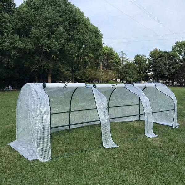 Planet Gates 270x90x90cm Greenhouse Tent For Indoor Planting Garden Plants Grow Green House Flower Waterproof Protect Warm Room Plant Bracket Cover