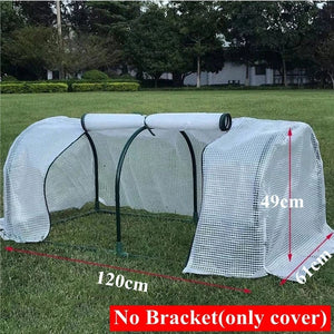 Planet Gates 270x90x90cm Greenhouse Tent For Indoor Planting Garden Plants Grow Green House Flower Waterproof Protect Warm Room Plant Bracket Cover