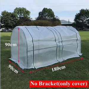 Planet Gates 270x90x90cm Greenhouse Tent For Indoor Planting Garden Plants Grow Green House Flower Waterproof Protect Warm Room Plant Bracket Cover