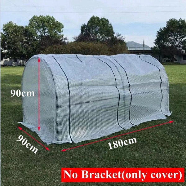 Planet Gates 270x90x90cm Greenhouse Tent For Indoor Planting Garden Plants Grow Green House Flower Waterproof Protect Warm Room Plant Bracket Cover