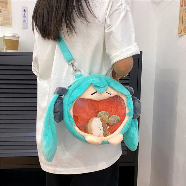 Planet Gates 27cm Explosive Hatsune Miku Plush Doll Beautiful Girl Peripheral Plush Toy Kawaii Pillow Girl Birthday Gift Couple Gift