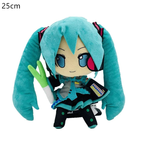 Planet Gates 27cm Explosive Hatsune Miku Plush Doll Beautiful Girl Peripheral Plush Toy Kawaii Pillow Girl Birthday Gift Couple Gift