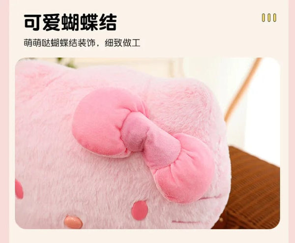 Planet Gates 28-35cm Sanrio Hello Kitty Cat Plush Toys Cartoon KT Cat Plush Doll Soft Stuffed Kawaii Anime Pillow Birthday Gift For Kids Girl