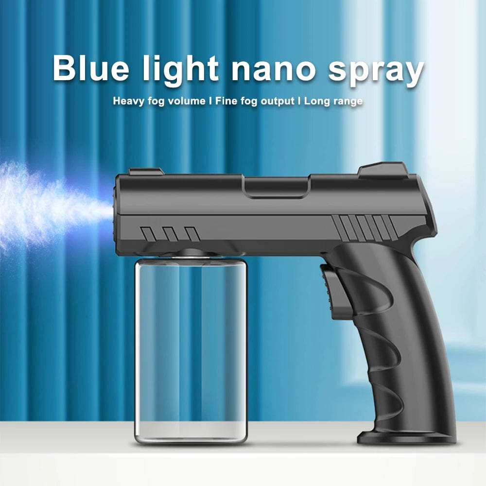 Planet Gates 280ML Wireless Electric Sanitizer Sprayer USB Nano Blue Light Steam Spray Gun home garden Disinfection Watering Atomizer tool