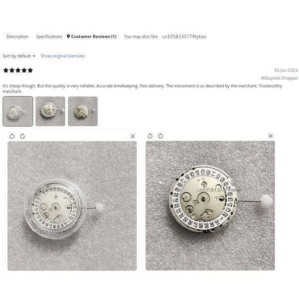 Planet Gates 2813 Watch Movement 3 Hands Single Calendar Automatic Mechanical Movement For 2813 Watch Movement /DG2813 Watch Repair Parts