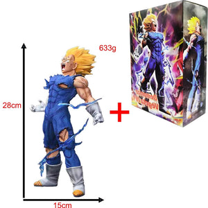 Planet Gates 28CM 633g With OPP 32CM28MC Dragon Ball Z GK Figure MAXIMATIC The Vegeta Super Saiyan Son Majin Vegeta Self-Destuct Vegeta Figure Toys Model Gift