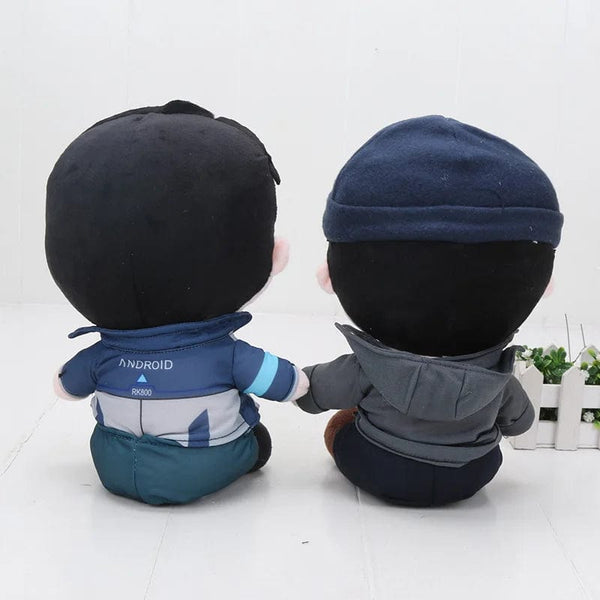 Planet Gates 28cm Detroit Become Human Plush Doll Toys for Kids Connor RK800 Plush Doll Toys Game Cosplay Doll
