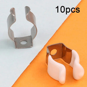Planet Gates 28mm / CHINA 10pcs Spring Terry Clips Clamp Pipes 10/12/16/19/25/28mm Base Tool Clips Heavy Duty Pipes Clamp Holders Tube Fixing Clips