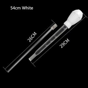 Planet Gates 29/45/54cm Aquarium FishTank Clean Tool Pipette Fish Tank Siphon Pump Water Changer Aquarium Accessories with Extension Tube