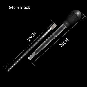 Planet Gates 29/45/54cm Aquarium FishTank Clean Tool Pipette Fish Tank Siphon Pump Water Changer Aquarium Accessories with Extension Tube