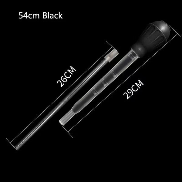 Planet Gates 29/45/54cm Aquarium FishTank Clean Tool Pipette Fish Tank Siphon Pump Water Changer Aquarium Accessories with Extension Tube