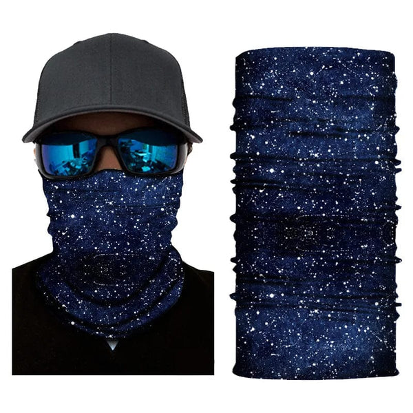 Planet Gates 29 / 50cm x 25cm Outdoor Sports Bandana Man Seamless Balaclava Neck Warmer Cycling Motorcycle Scarf Windproof Sun Protection Fishing Face Mask