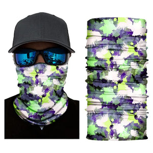 Planet Gates 29 / 50cm x 25cm Outdoor Sports Bandana Man Seamless Balaclava Neck Warmer Cycling Motorcycle Scarf Windproof Sun Protection Fishing Face Mask