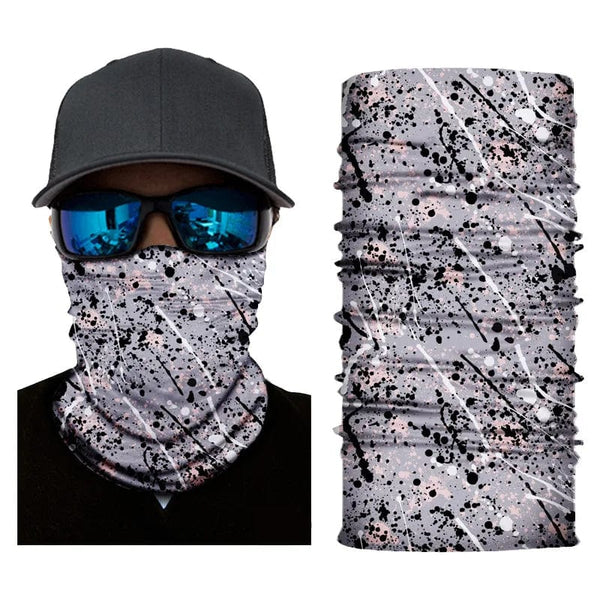 Planet Gates 29 / 50cm x 25cm Outdoor Sports Bandana Man Seamless Balaclava Neck Warmer Cycling Motorcycle Scarf Windproof Sun Protection Fishing Face Mask