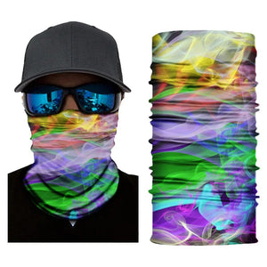 Planet Gates 29 / 50cm x 25cm Outdoor Sports Bandana Man Seamless Balaclava Neck Warmer Cycling Motorcycle Scarf Windproof Sun Protection Fishing Face Mask