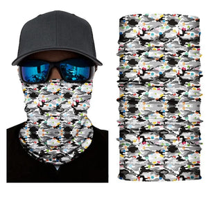 Planet Gates 29 / 50cm x 25cm Outdoor Sports Bandana Man Seamless Balaclava Neck Warmer Cycling Motorcycle Scarf Windproof Sun Protection Fishing Face Mask