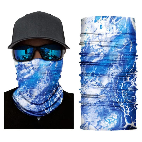 Planet Gates 29 / 50cm x 25cm Outdoor Sports Bandana Man Seamless Balaclava Neck Warmer Cycling Motorcycle Scarf Windproof Sun Protection Fishing Face Mask