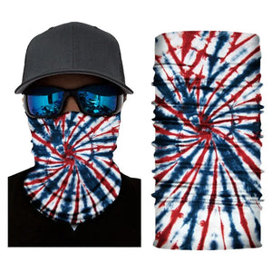 Planet Gates 29 / 50cm x 25cm Outdoor Sports Bandana Man Seamless Balaclava Neck Warmer Cycling Motorcycle Scarf Windproof Sun Protection Fishing Face Mask
