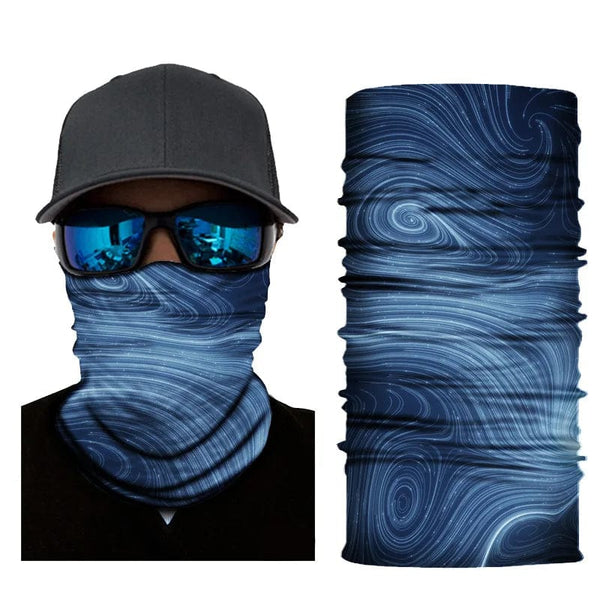 Planet Gates 29 / 50cm x 25cm Outdoor Sports Bandana Man Seamless Balaclava Neck Warmer Cycling Motorcycle Scarf Windproof Sun Protection Fishing Face Mask