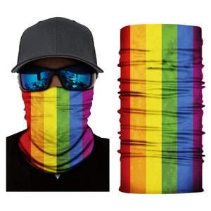 Planet Gates 29 / 50cm x 25cm Outdoor Sports Bandana Man Seamless Balaclava Neck Warmer Cycling Motorcycle Scarf Windproof Sun Protection Fishing Face Mask