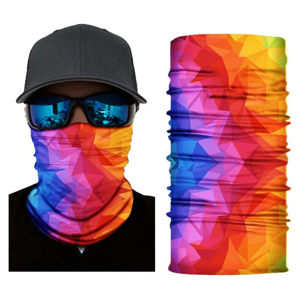 Planet Gates 29 / 50cm x 25cm Outdoor Sports Bandana Man Seamless Balaclava Neck Warmer Cycling Motorcycle Scarf Windproof Sun Protection Fishing Face Mask