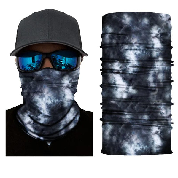 Planet Gates 29 / 50cm x 25cm Outdoor Sports Bandana Man Seamless Balaclava Neck Warmer Cycling Motorcycle Scarf Windproof Sun Protection Fishing Face Mask