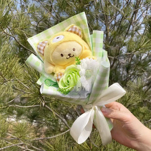 Planet Gates 29 Cartoon My Melody Kuromi Cinnamoroll Kt Cat Plush Doll Creative Flower Bouquet Valentine Christmas Graduation Birthday Gift