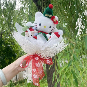 Planet Gates 29 Cartoon My Melody Kuromi Cinnamoroll Kt Cat Plush Doll Creative Flower Bouquet Valentine Christmas Graduation Birthday Gift