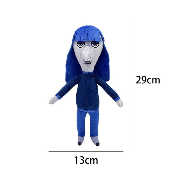 Planet Gates 29CM Ennui New Inside Out 2 Anime Figure Plush Toys Ennui Anxiety Envy Embarrassment Doll Plush Inside Out Action Fiugre Doll Toy Kid Gift