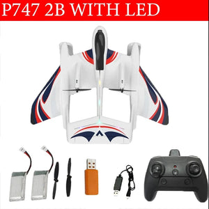 Planet Gates 2B With LED / CHINA Parkten P747 2CH Sea And Air RC Airplane EPP Remote Control Aircraft  With LED Fixed Wing Plane Toys The Best Gift For Boys