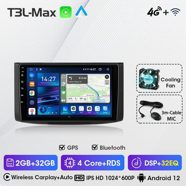 Planet Gates 2Din Android 12 Car Radio for Chevrolet AVEO T250 2006-2012 Multimedia Player Carplay Auto Autoradio Navigatore Stereo Head Unit