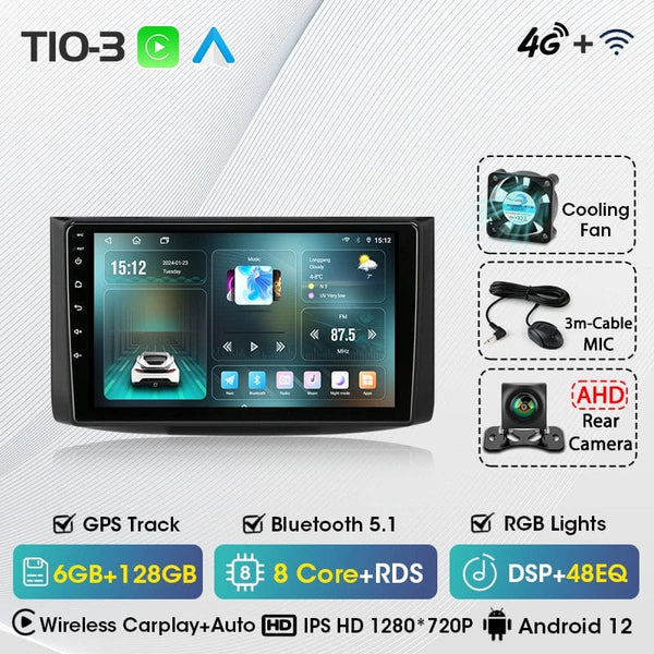 Planet Gates 2Din Android 12 Car Radio for Chevrolet AVEO T250 2006-2012 Multimedia Player Carplay Auto Autoradio Navigatore Stereo Head Unit