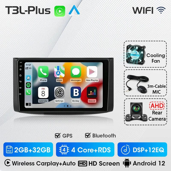 Planet Gates 2Din Android 12 Car Radio for Chevrolet AVEO T250 2006-2012 Multimedia Player Carplay Auto Autoradio Navigatore Stereo Head Unit