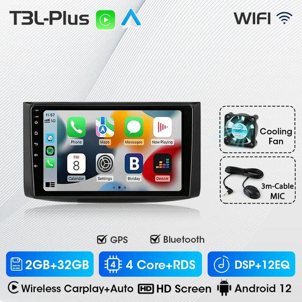 Planet Gates 2Din Android 12 Car Radio for Chevrolet AVEO T250 2006-2012 Multimedia Player Carplay Auto Autoradio Navigatore Stereo Head Unit