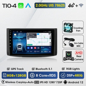 Planet Gates 2Din Android 12 Car Radio for Chevrolet AVEO T250 2006-2012 Multimedia Player Carplay Auto Autoradio Navigatore Stereo Head Unit