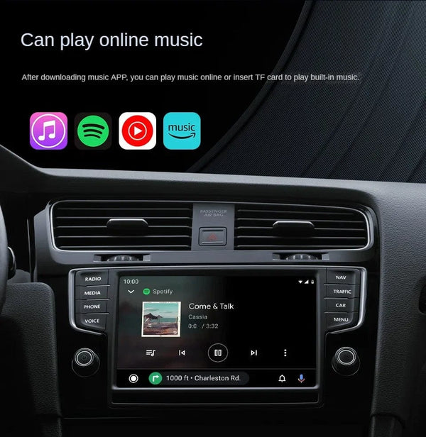 Planet Gates 2G 16G 2024 Android 13 Smart Box Android Auto Wireless Carplay Adapter Bulit-in Play Store For Youtube Nexflit Car Intelligence Systems