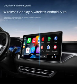 Planet Gates 2G 16G 2024 Android 13 Smart Box Android Auto Wireless Carplay Adapter Bulit-in Play Store For Youtube Nexflit Car Intelligence Systems