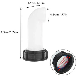 Planet Gates 2in Extension Drain Spout Hose 1000L IBC Water Tank Nozzle Tap Cap Valve Fitting Highly Matched With The Original