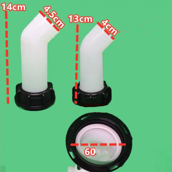Planet Gates 2in Extension Drain Spout Hose 1000L IBC Water Tank Nozzle Tap Cap Valve Fitting Highly Matched With The Original