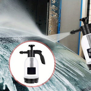 Planet Gates 2L 1pc Foam Sprayer Car Wash Hand-held Foam Watering Can Air Pressure Sprayer Plastic Disinfection Water Bottle Car Cleaning Tools Gardening Spray Bottle Air Pump Watering Can