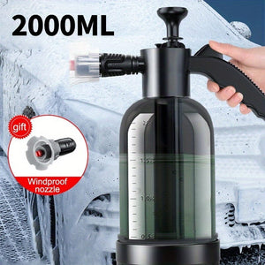 Planet Gates 2L 1pc Handheld Car Wash Sprayer 2L Multipurpose Water Spray Bottle For Automotive Detailing Home Yard
