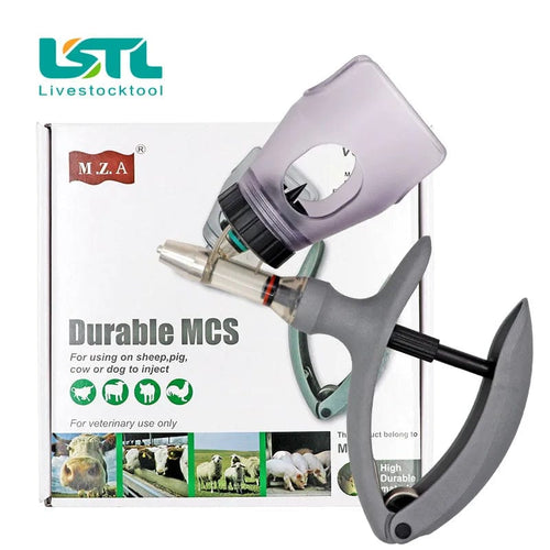 Planet Gates 2ml 2ml /5ml Automatic Veterinary Continuous Syringe Animal Injection Adjustable Vaccine Injection for livestock Pig Cattle Sheep