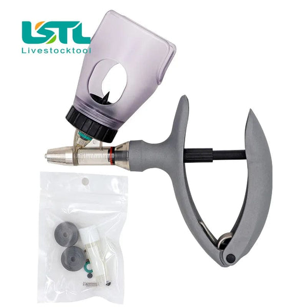 Planet Gates 2ml /5ml Automatic Veterinary Continuous Syringe Animal Injection Adjustable Vaccine Injection for livestock Pig Cattle Sheep