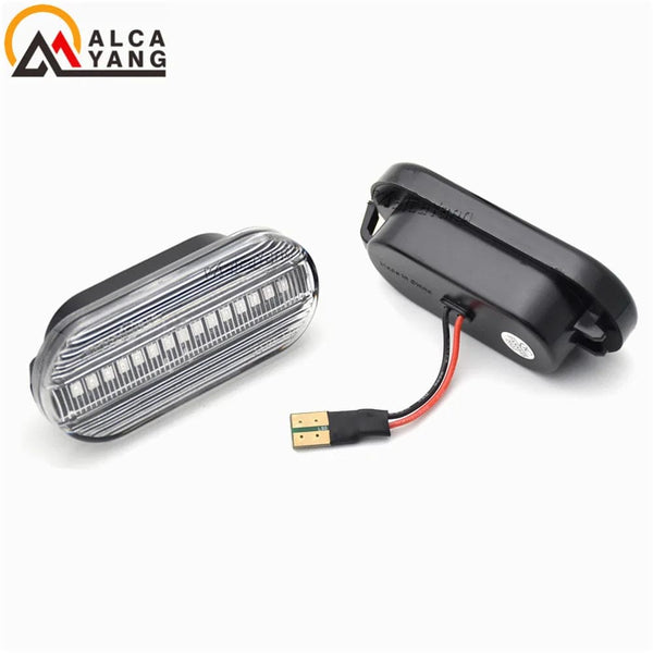 Planet Gates 2pc Dynamic Led Turn Signals Side marker light Lamp for VW Volkswagen Bora Golf 3/4 Passat 3B Polo 6N Sharan Vento T5 SEAT Ibiza