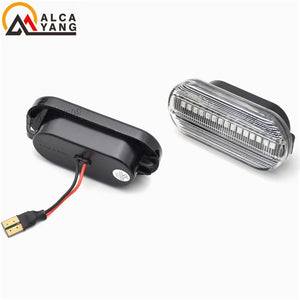 Planet Gates 2pc Dynamic Led Turn Signals Side marker light Lamp for VW Volkswagen Bora Golf 3/4 Passat 3B Polo 6N Sharan Vento T5 SEAT Ibiza