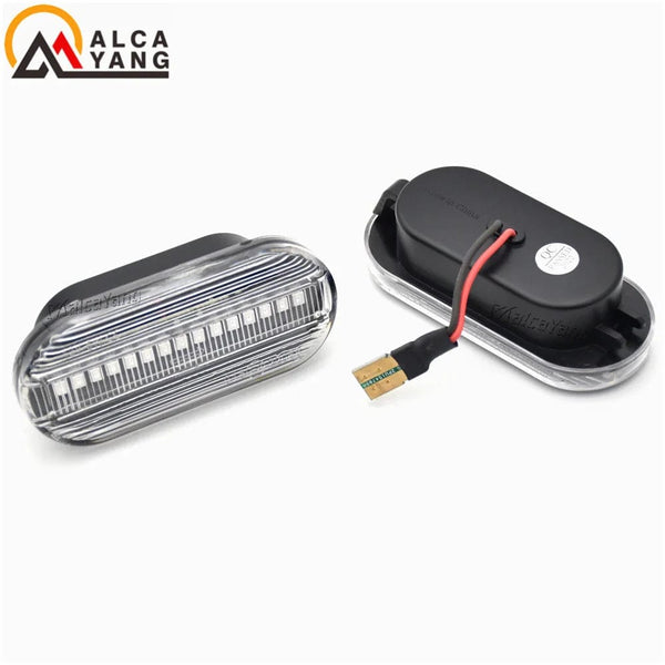 Planet Gates 2pc Dynamic Led Turn Signals Side marker light Lamp for VW Volkswagen Bora Golf 3/4 Passat 3B Polo 6N Sharan Vento T5 SEAT Ibiza