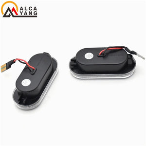 Planet Gates 2pc Dynamic Led Turn Signals Side marker light Lamp for VW Volkswagen Bora Golf 3/4 Passat 3B Polo 6N Sharan Vento T5 SEAT Ibiza