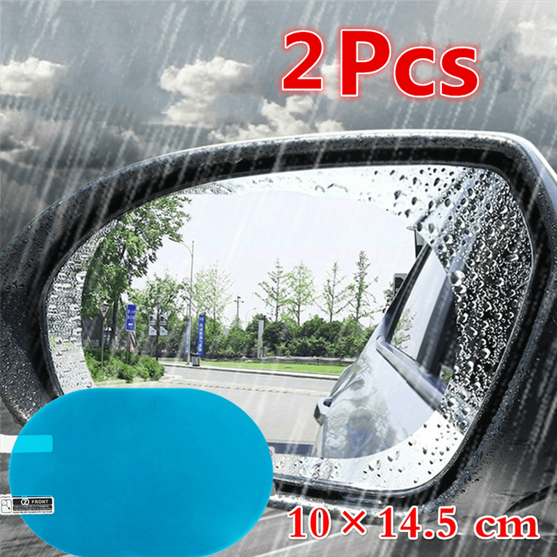 Planet Gates 2pcs 2 Pcs Rainproof Car Rearview Mirror Sticker Anti-fog Protective Film Rain Shield