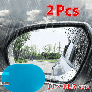 Planet Gates 2pcs 2 Pcs Rainproof Car Rearview Mirror Sticker Anti-fog Protective Film Rain Shield