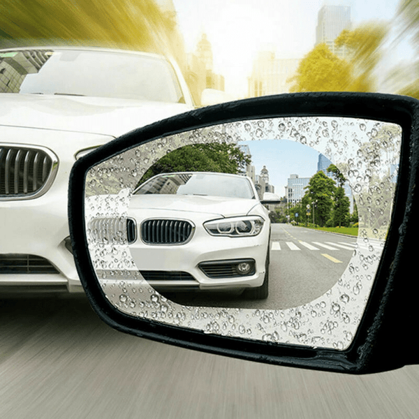 Planet Gates 2pcs 2 Pcs Rainproof Car Rearview Mirror Sticker Anti-fog Protective Film Rain Shield